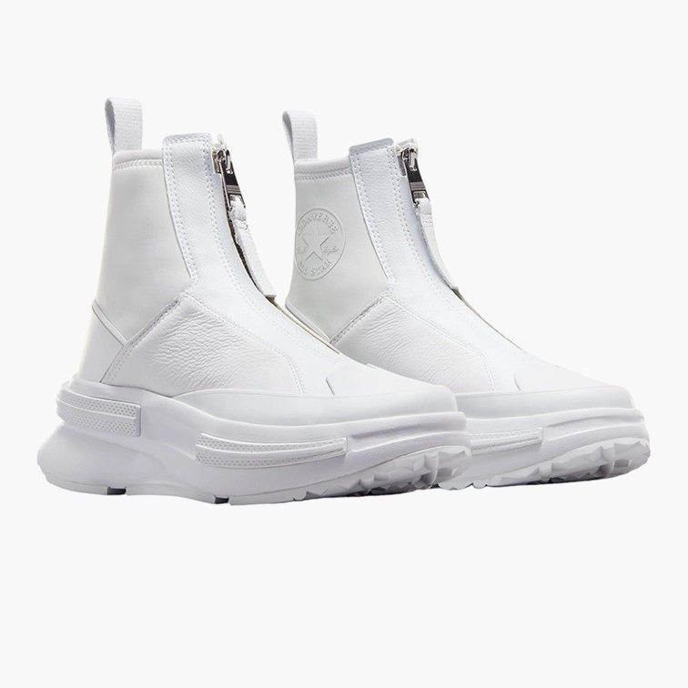 Converse Grey & White Run Star Legacy Chelsea CX Sneakers