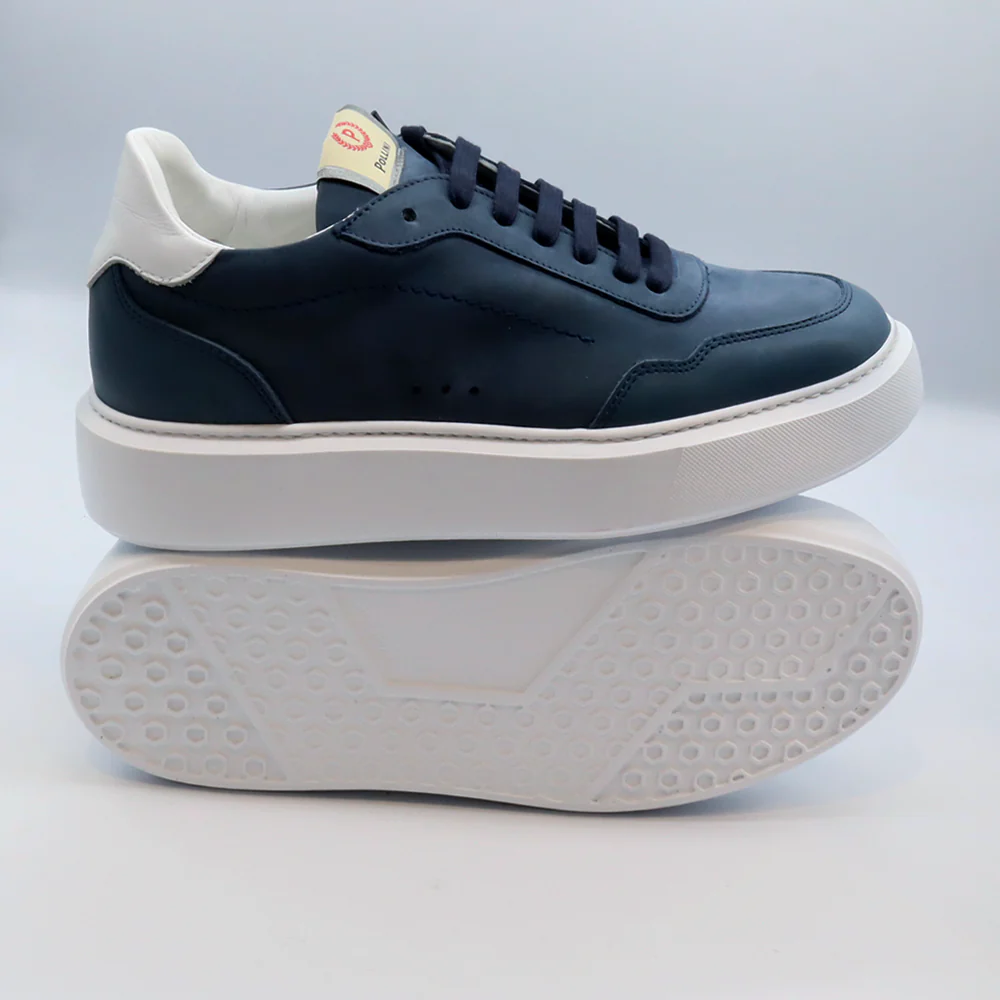 Pollini Sb15144G1Gul Sneaker Navy