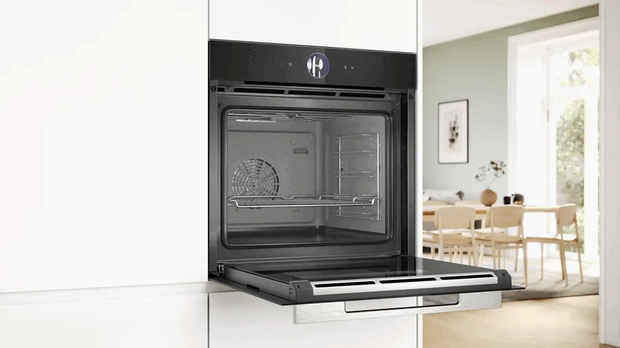 Bosch 60cm Black Series 8 Built -In Oven - HBG7563B1