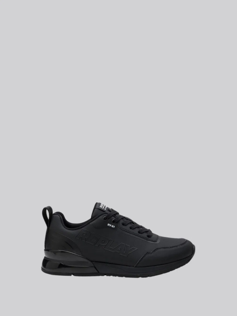 Replay - Shoot Square Black Sneakers