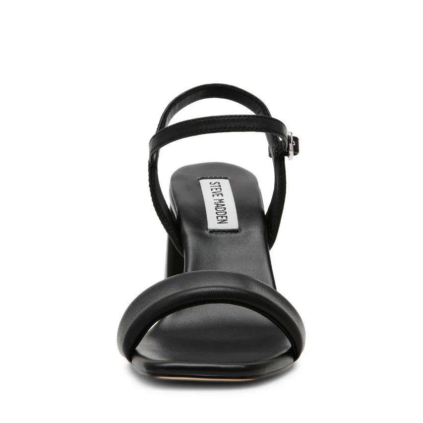 Steve Madden Mareena Black Leather