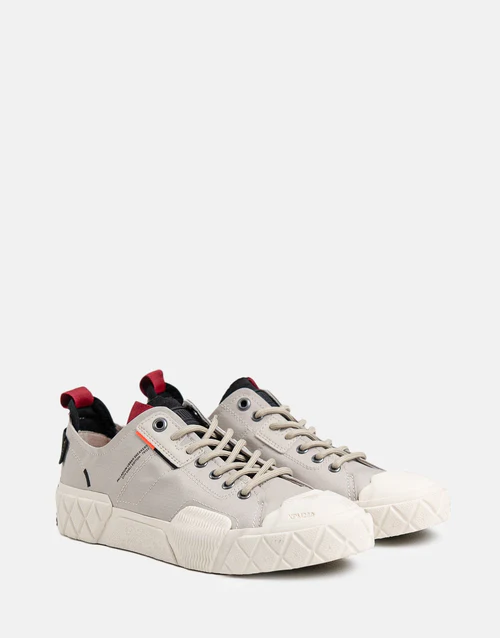 Palladium Ace City Shell Low Grey Sneakers