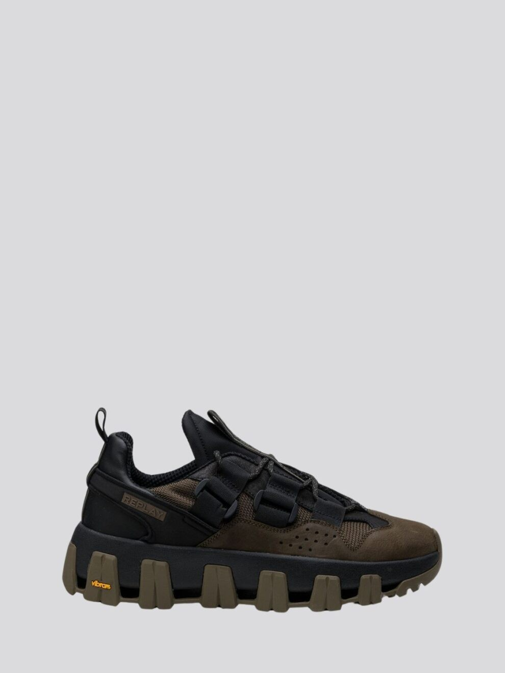 Replay - Shel M Moon Leather Sneakers