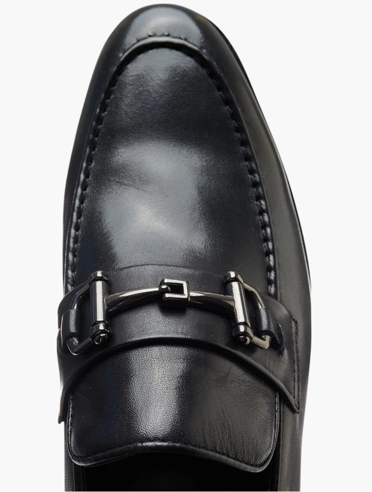 Polo Black Horsebit Penny Loafers