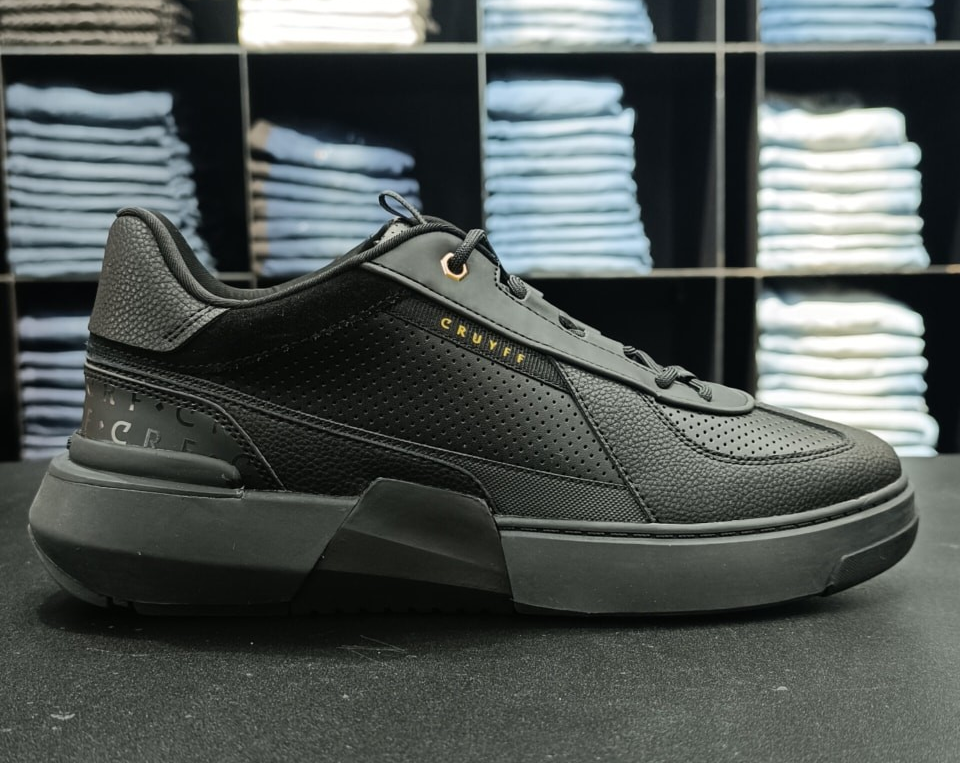Cruyff Shatter Black/Gold Sneakers – LESonline