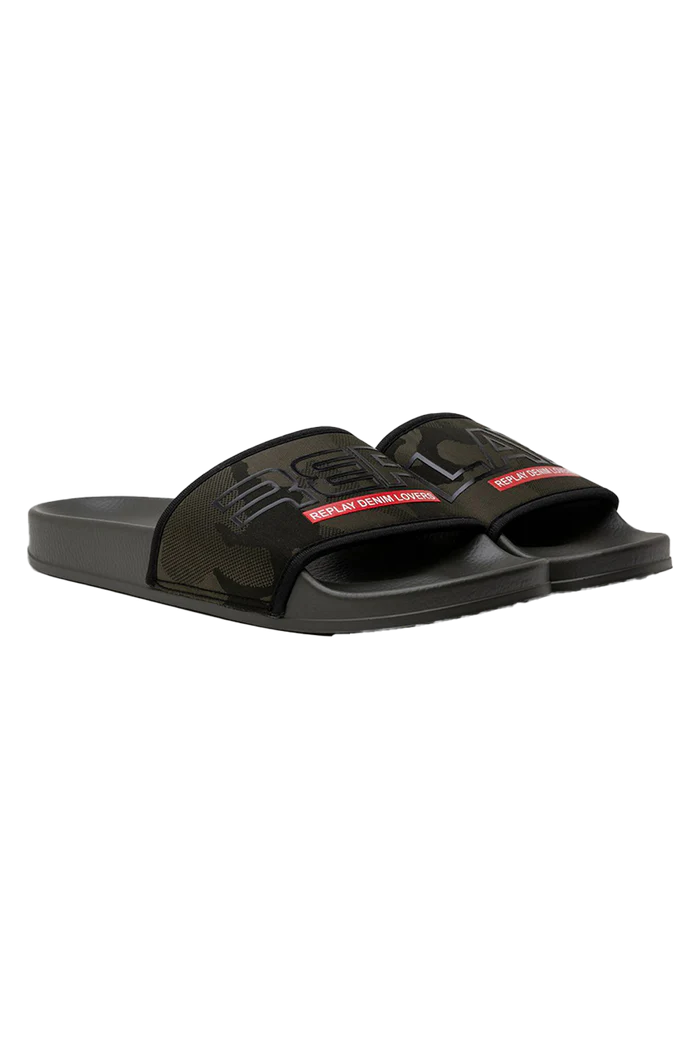 Replay - Up Lycra Camo Slide
