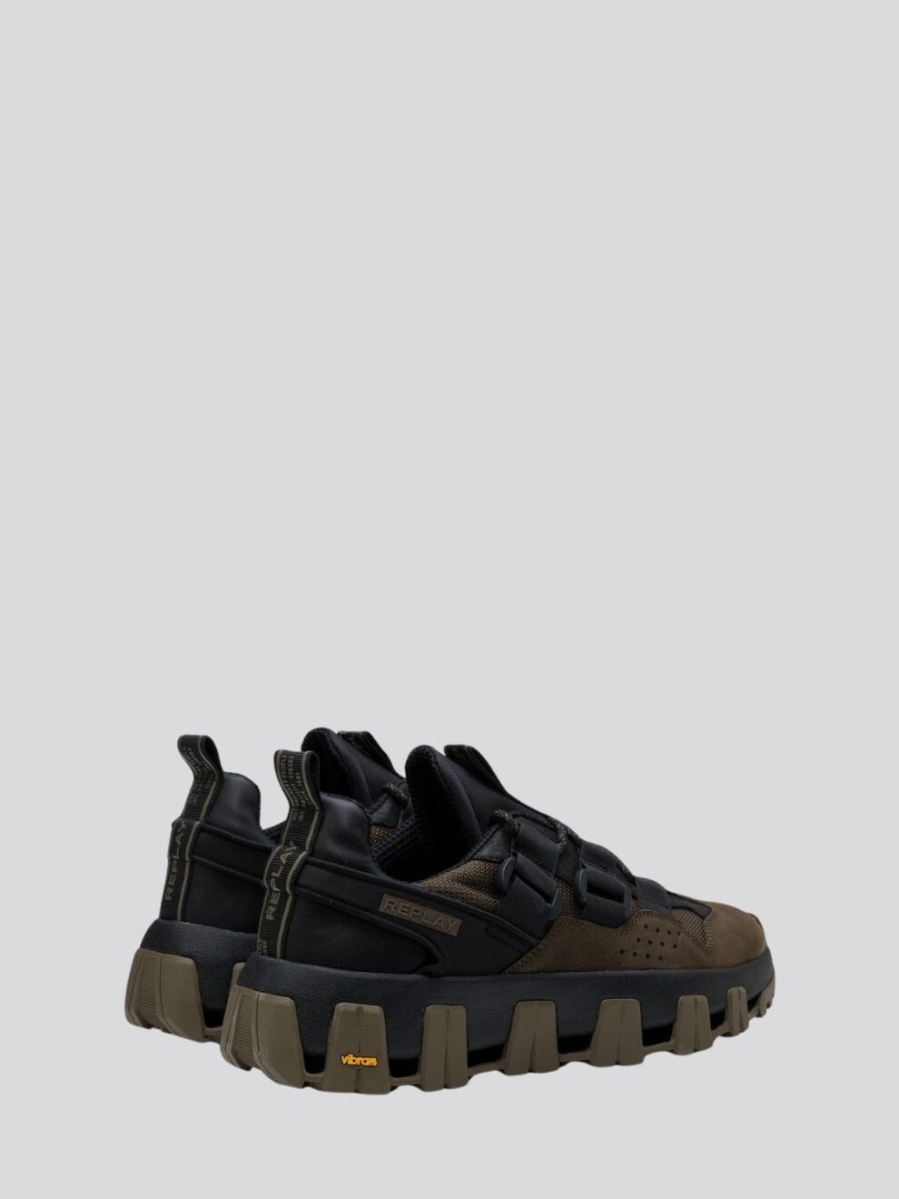 Replay - Shel M Moon Leather Sneakers