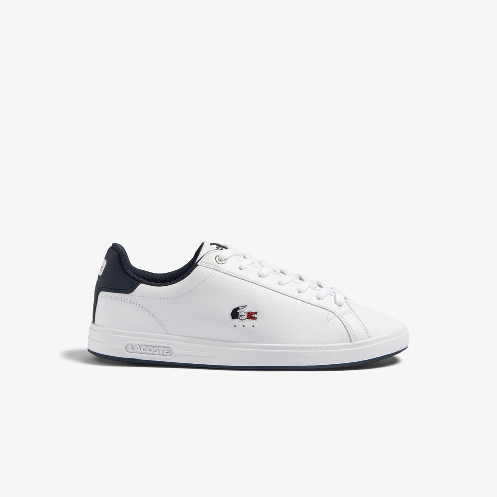 LACOSTE GRADUATE PRO LEATHER TRICOLOUR TRAINERS LESonline