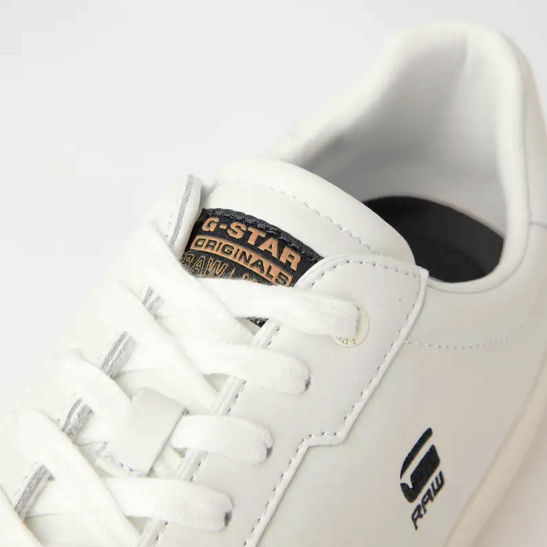 G-STAR REAW CADET LEATHER SNEAKERS