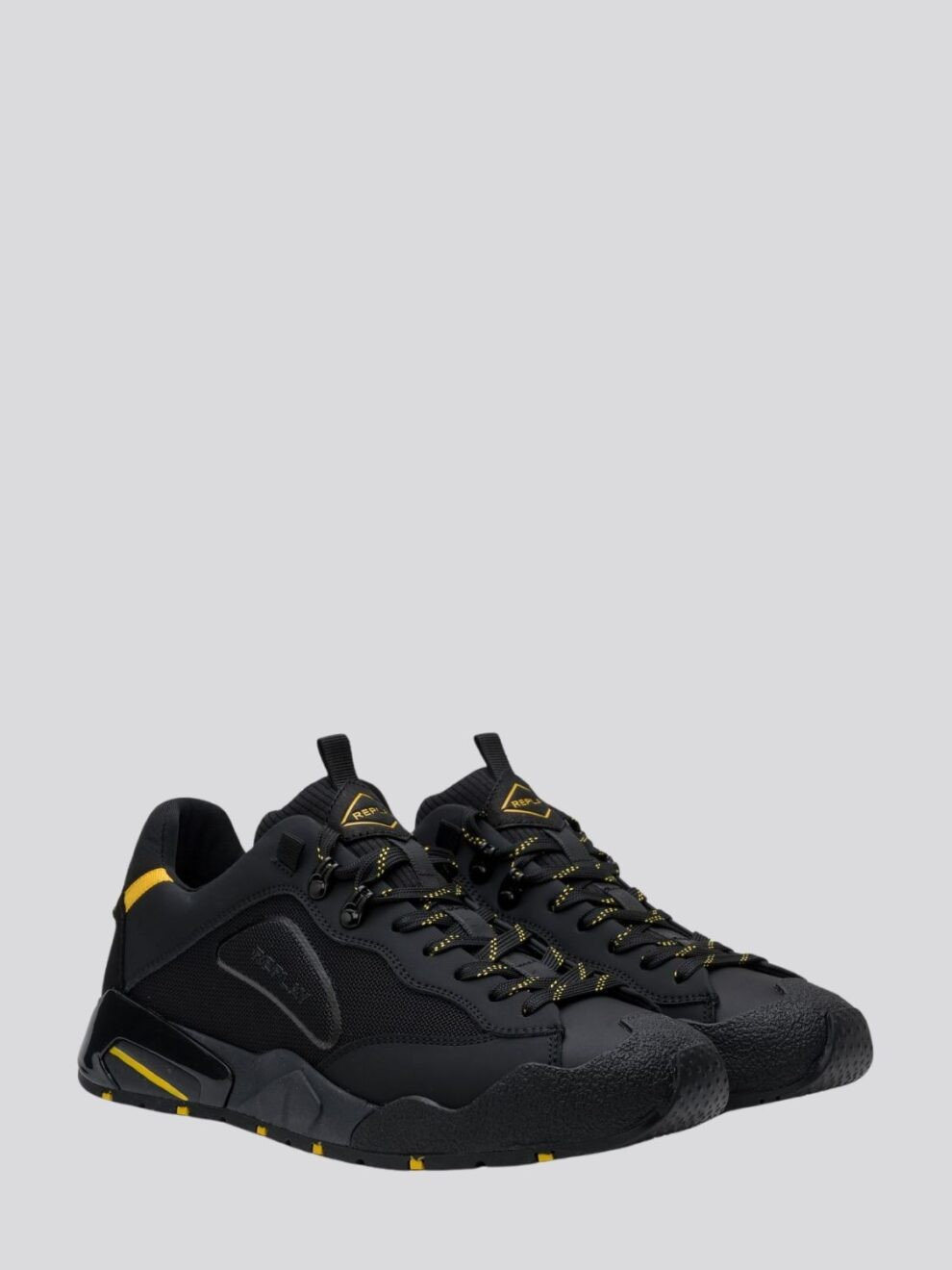 Replay - Sherpa Smooth Sneakers With Laces