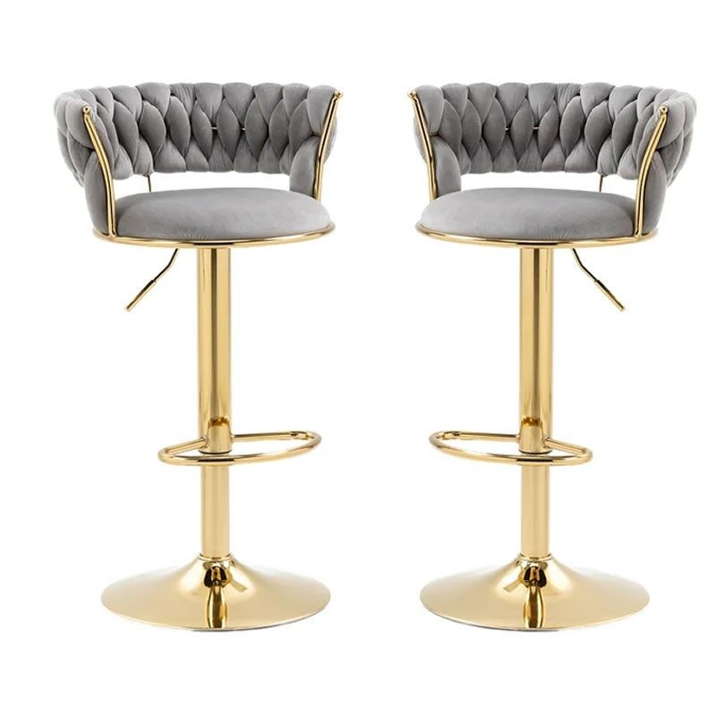 Foam Bar Stool - Grey