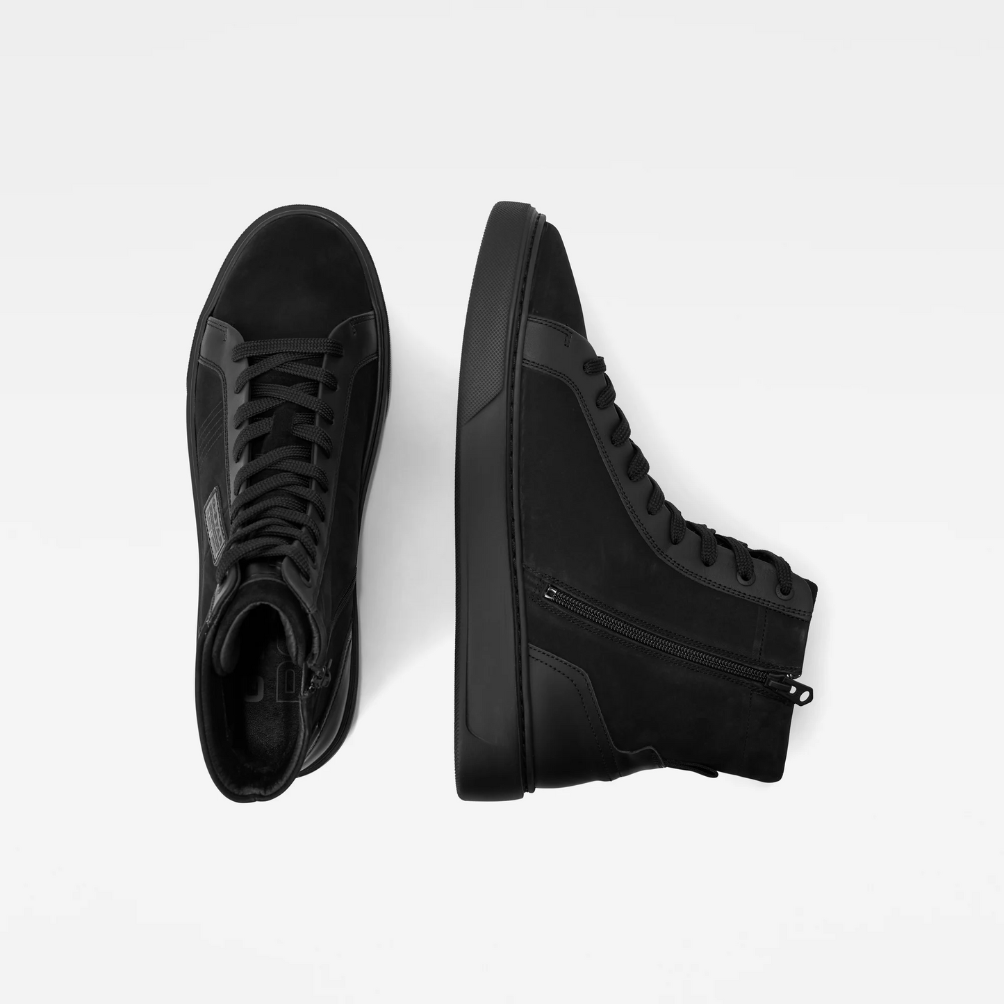G-STAR RAW -POSTINO HIGH NUBUCK SNEAKERS