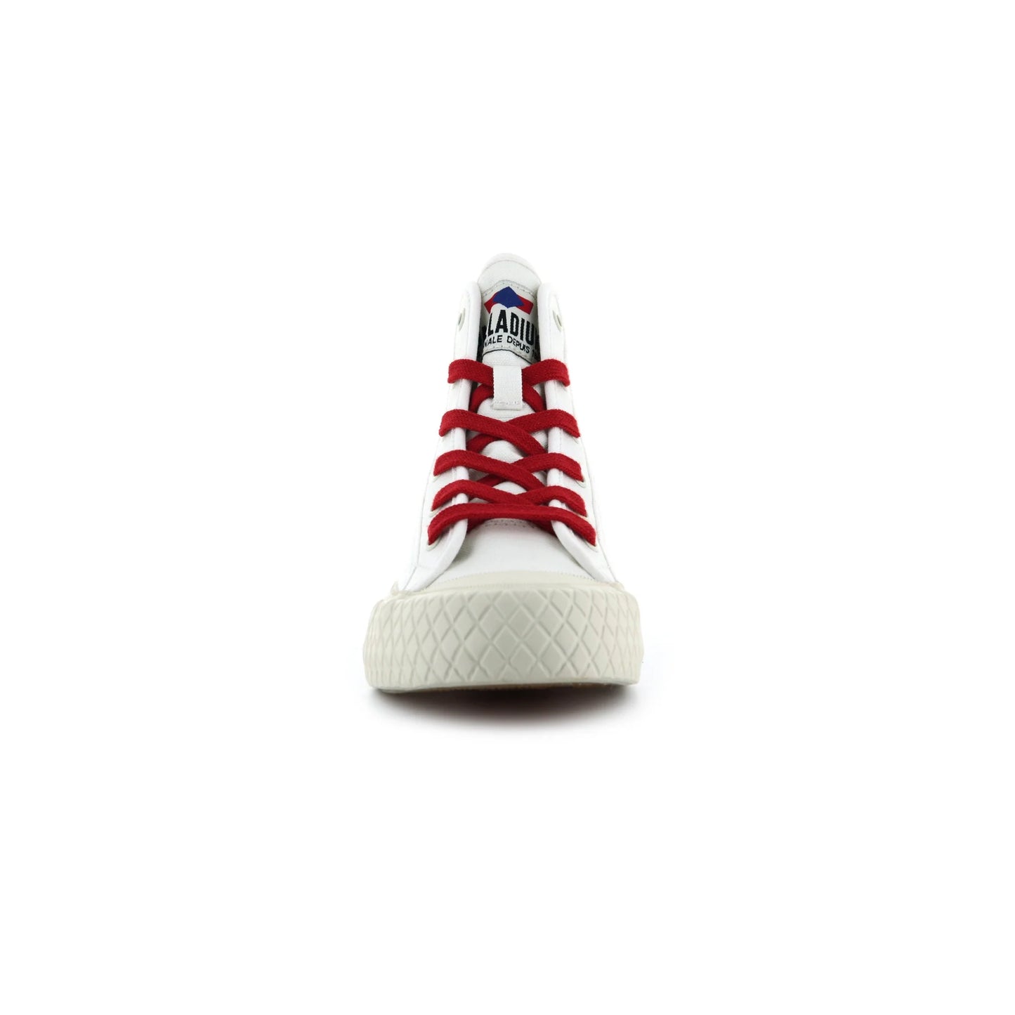 PALLADIUM - PALLA LOUVEL HIGH TOP SNEAKER - STAR WHITE