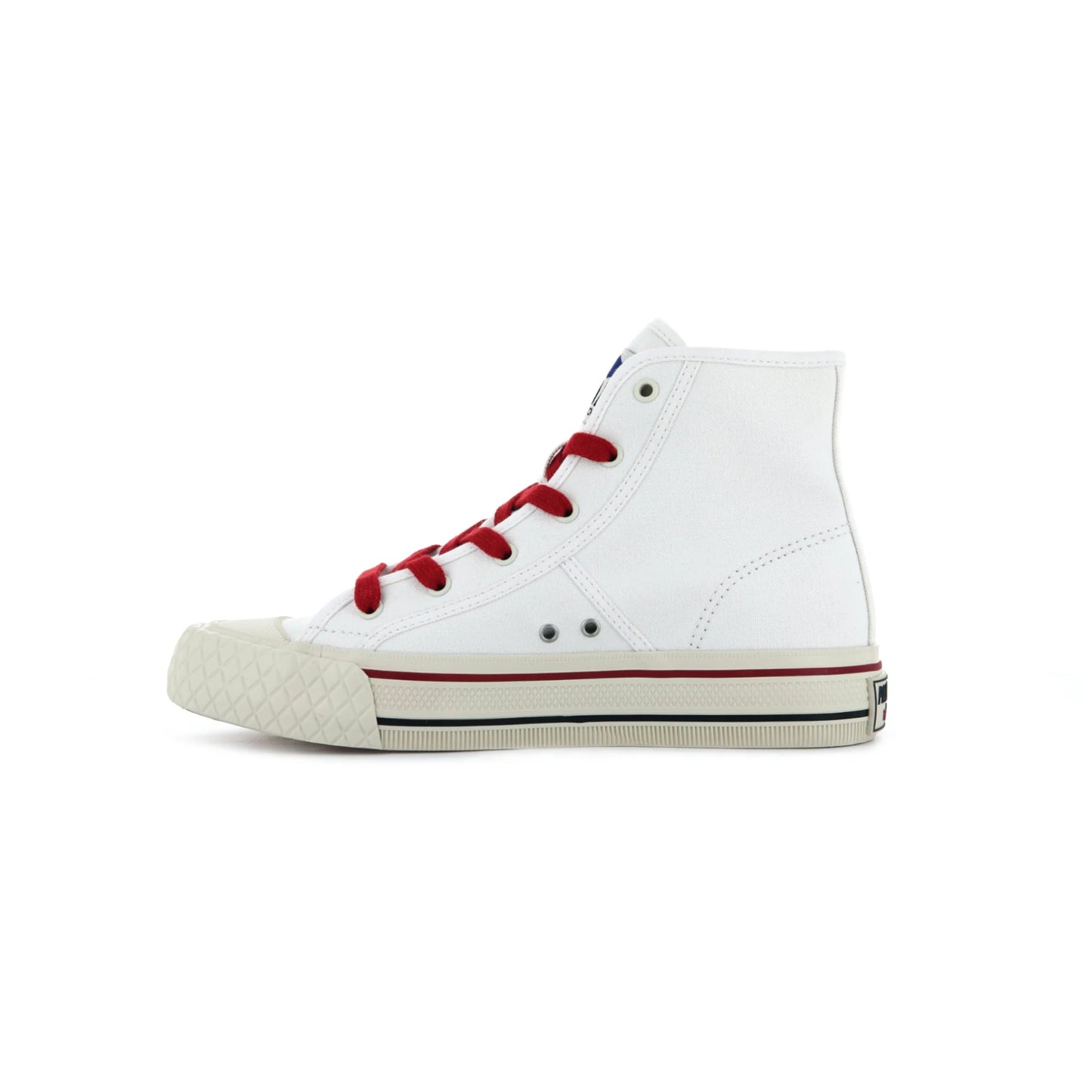 PALLADIUM - PALLA LOUVEL HIGH TOP SNEAKER - STAR WHITE