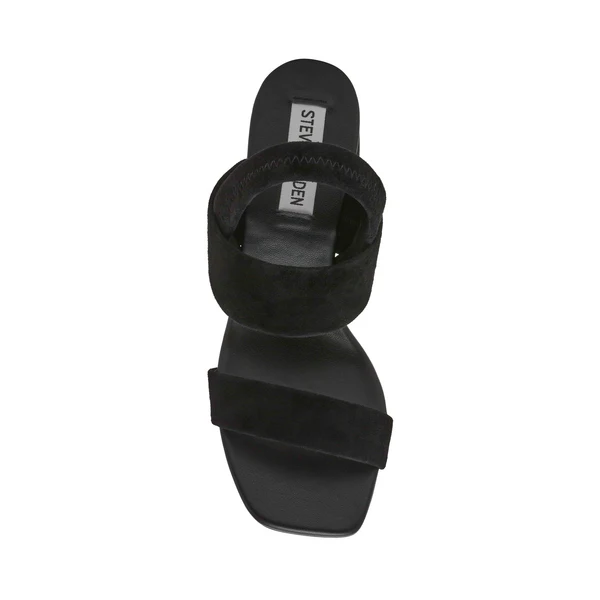 Steve Madden Maizie Black Sued