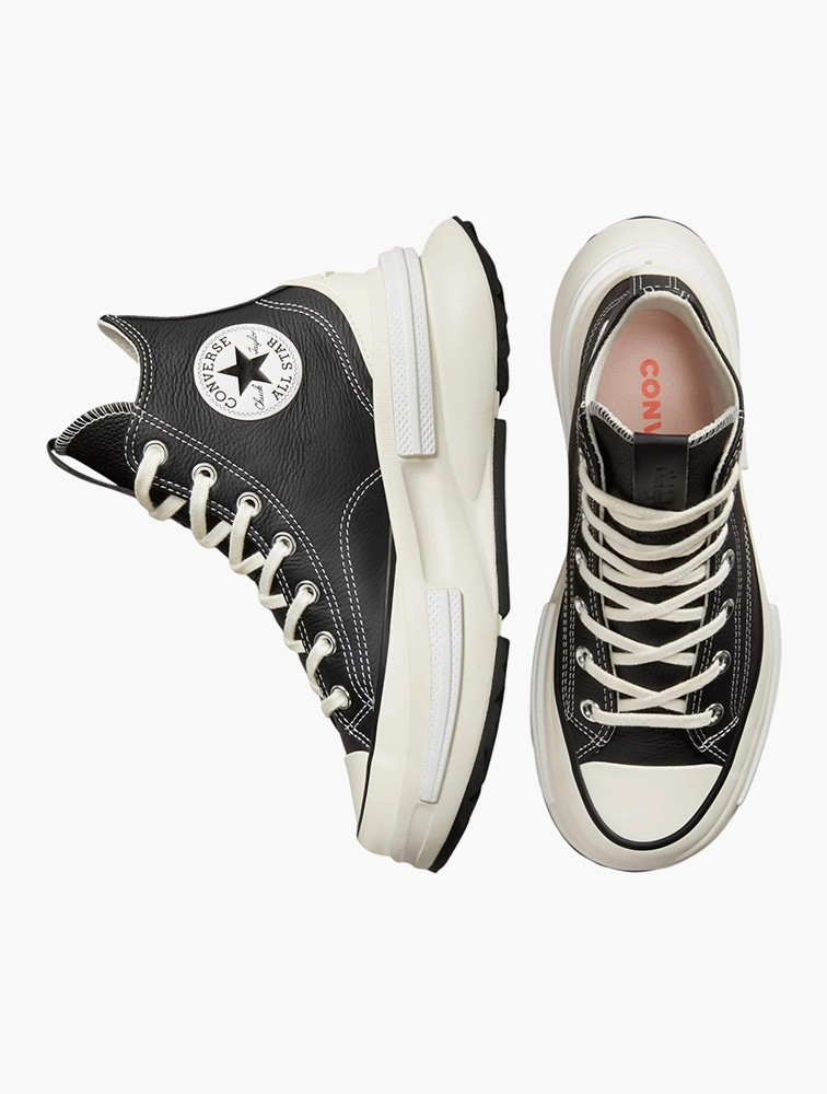Converse Black & White Run Star Legacy CX Leather Sneakers