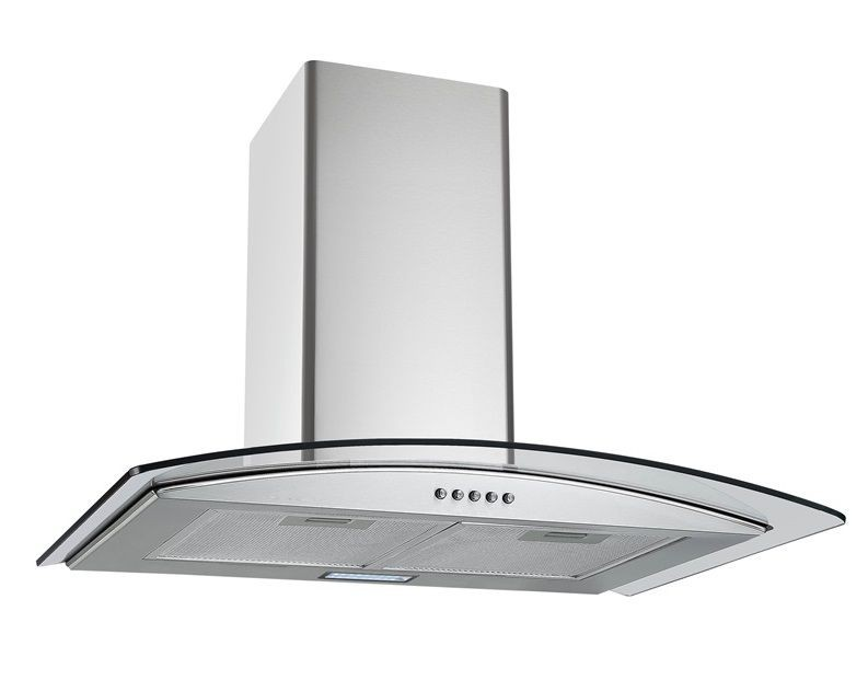 Curved Glass Extractor 600mm