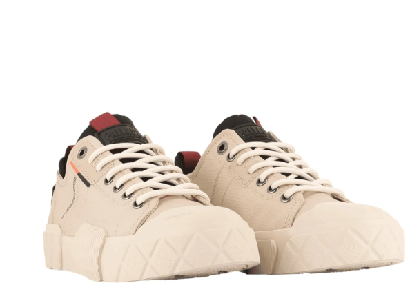 Palladium Ace City Shell Lo – Warm Sand | Ripstop Sneakers