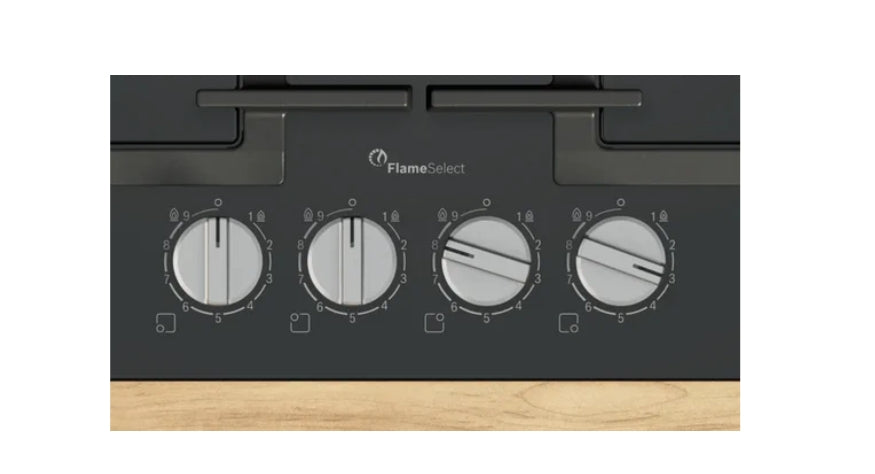 Bosch Series 6 Tempered Glass Gas Hob Black PPP6A6I40Z