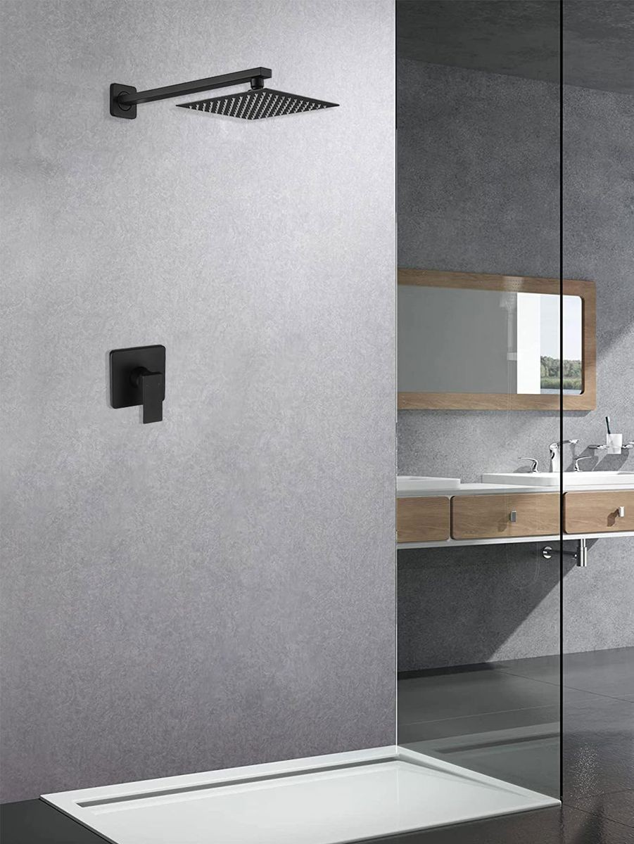 Shower Head, Arm and Faucet Combo