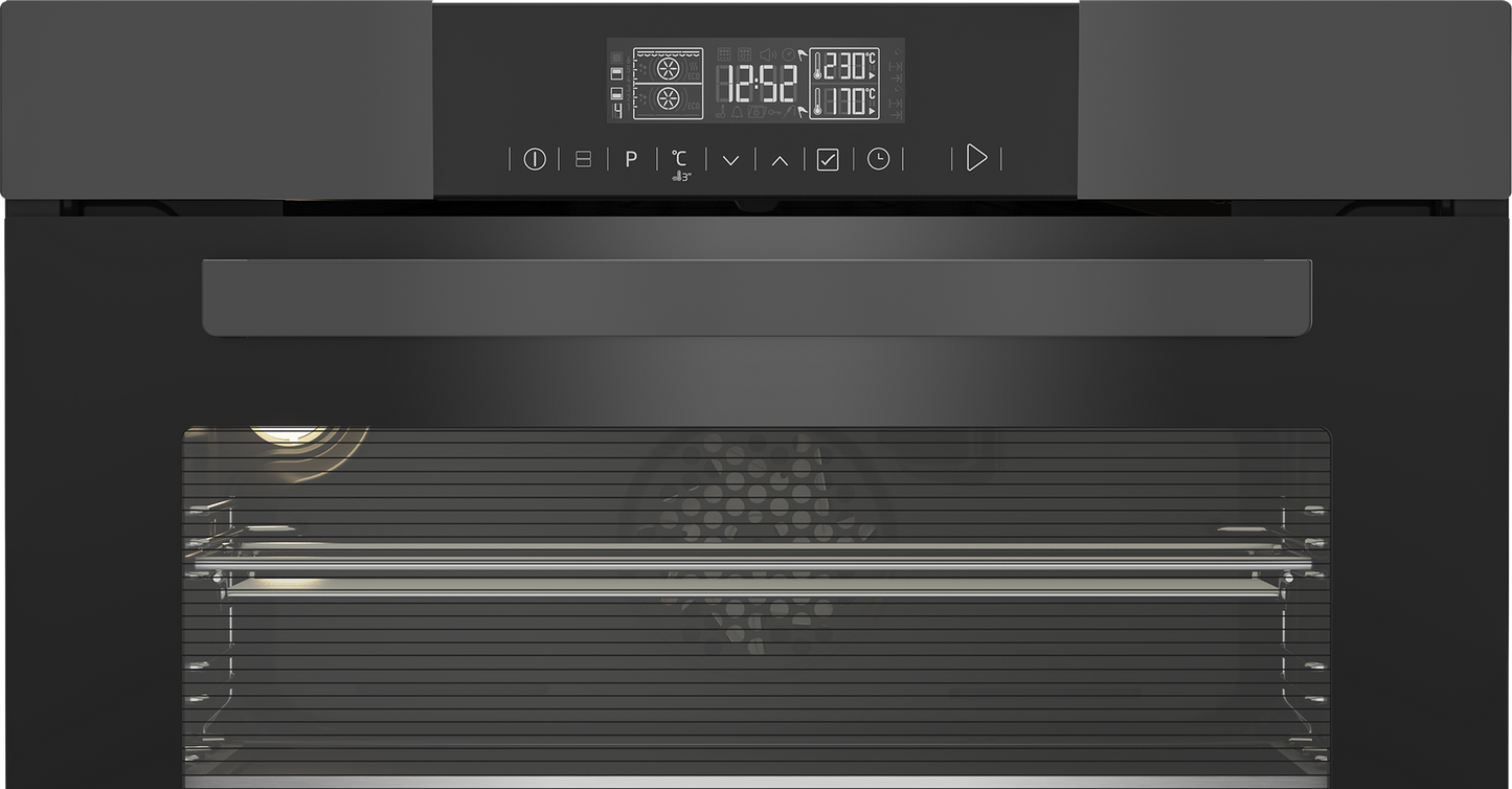 Beko 60cm Anthracite Multifunction Built-in Oven with Split & Cook – BVM32400A