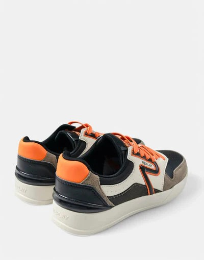 Replay Mens Oyzone Mix Shoes Tofu