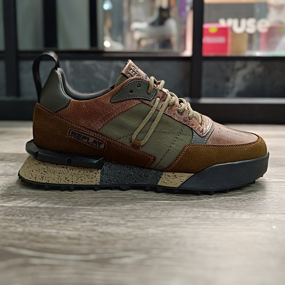 Replay - Men’s Field Space 2 lace up sneaker
