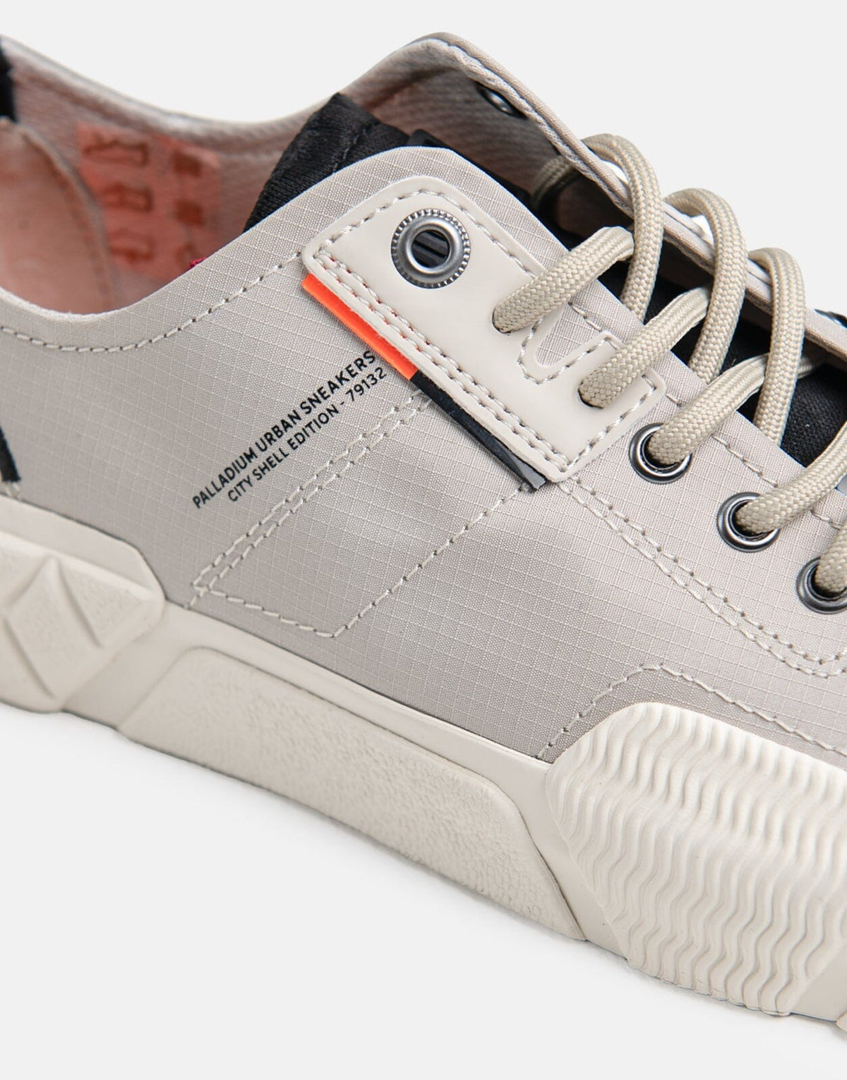 Palladium Ace City Shell Low Grey Sneakers