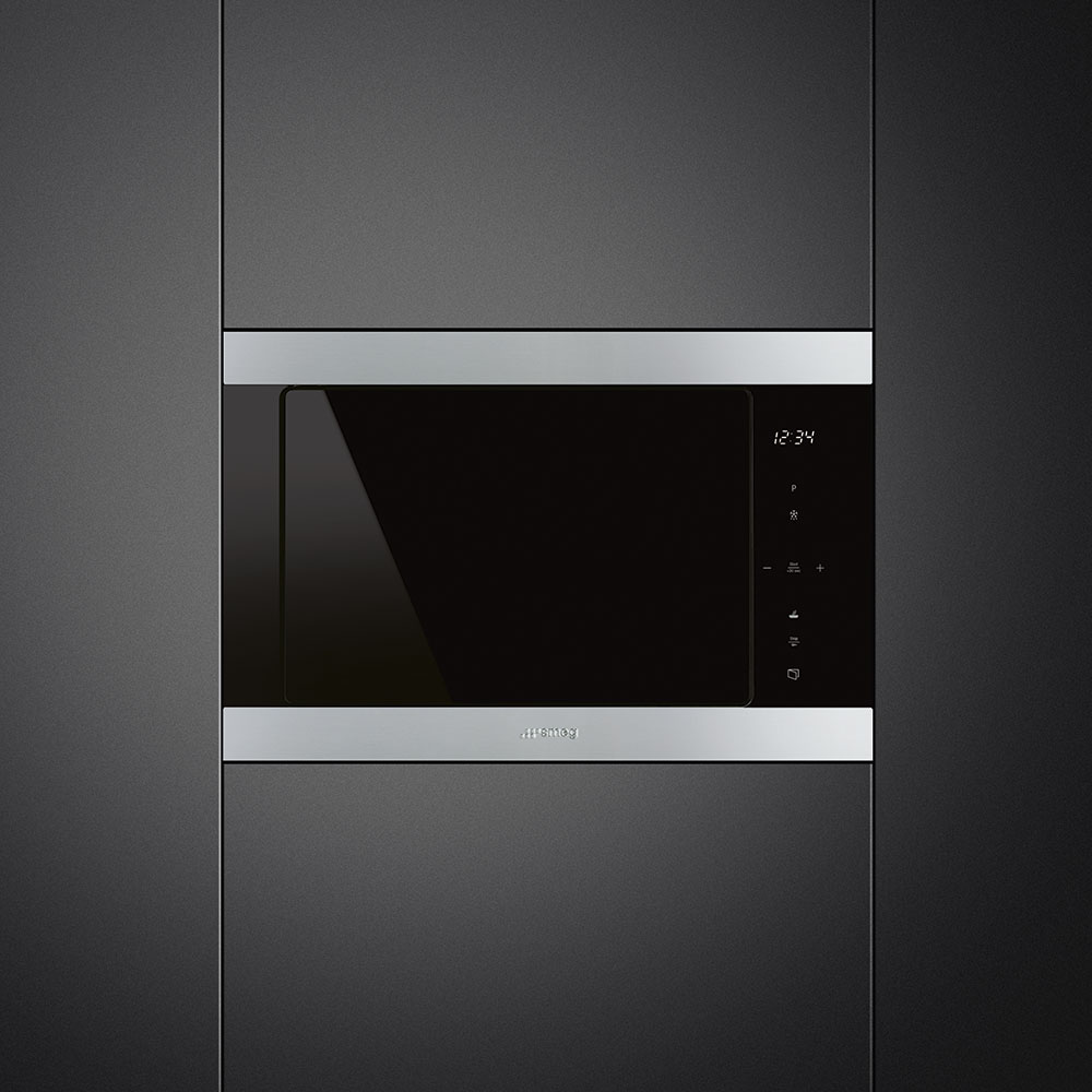 Smeg 60cm Classic 25L Microwave – FMI325X