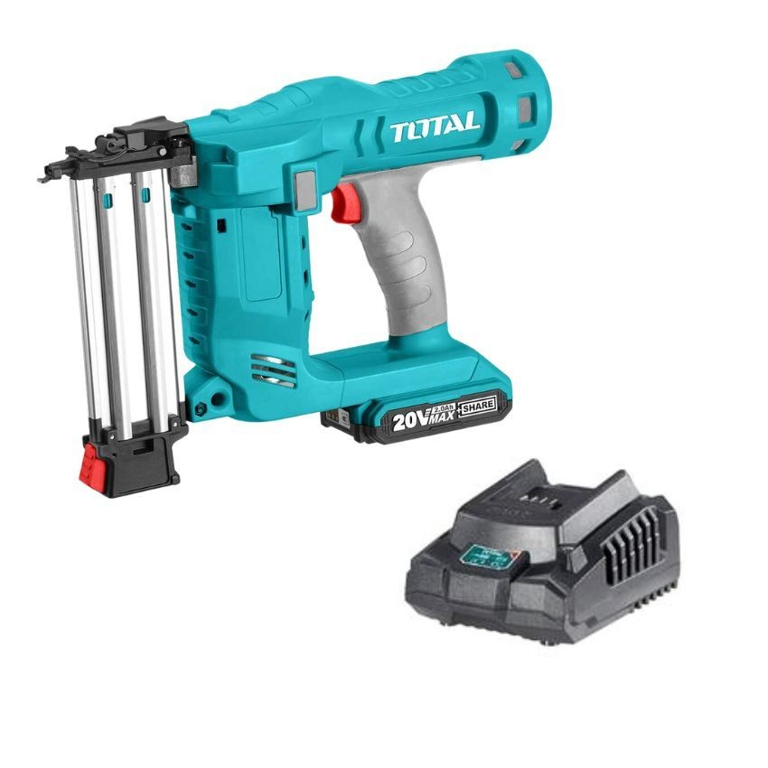 Total Tools - Cordless Brad Nailer Kit - 20V