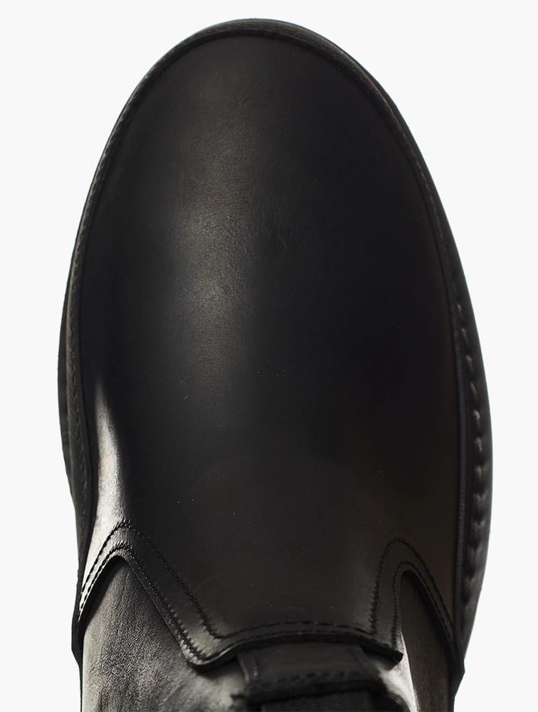 Jeep Black Tab Chelsea Boots