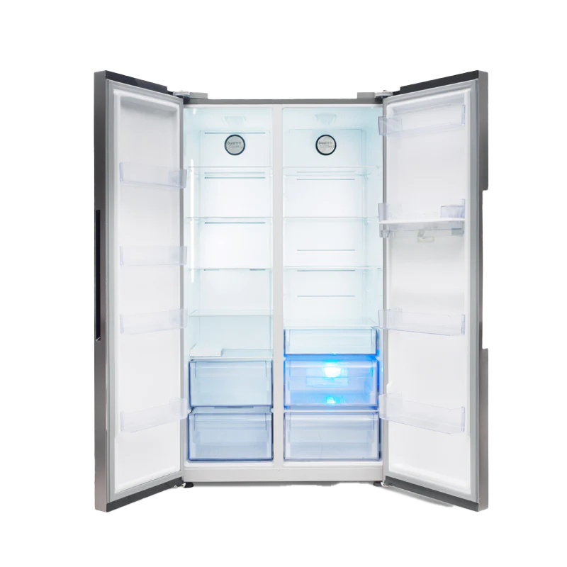 DEFY-614lt Naturelight Side by Side Fridge Freezer DFF563