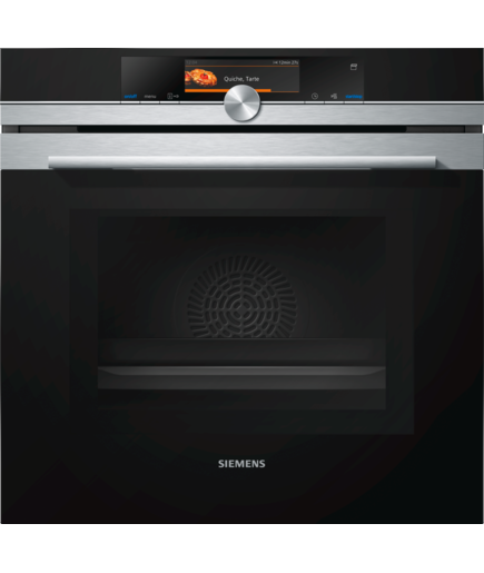 Siemens 60cm Black iQ700 Microwave Oven – HN678G4S1