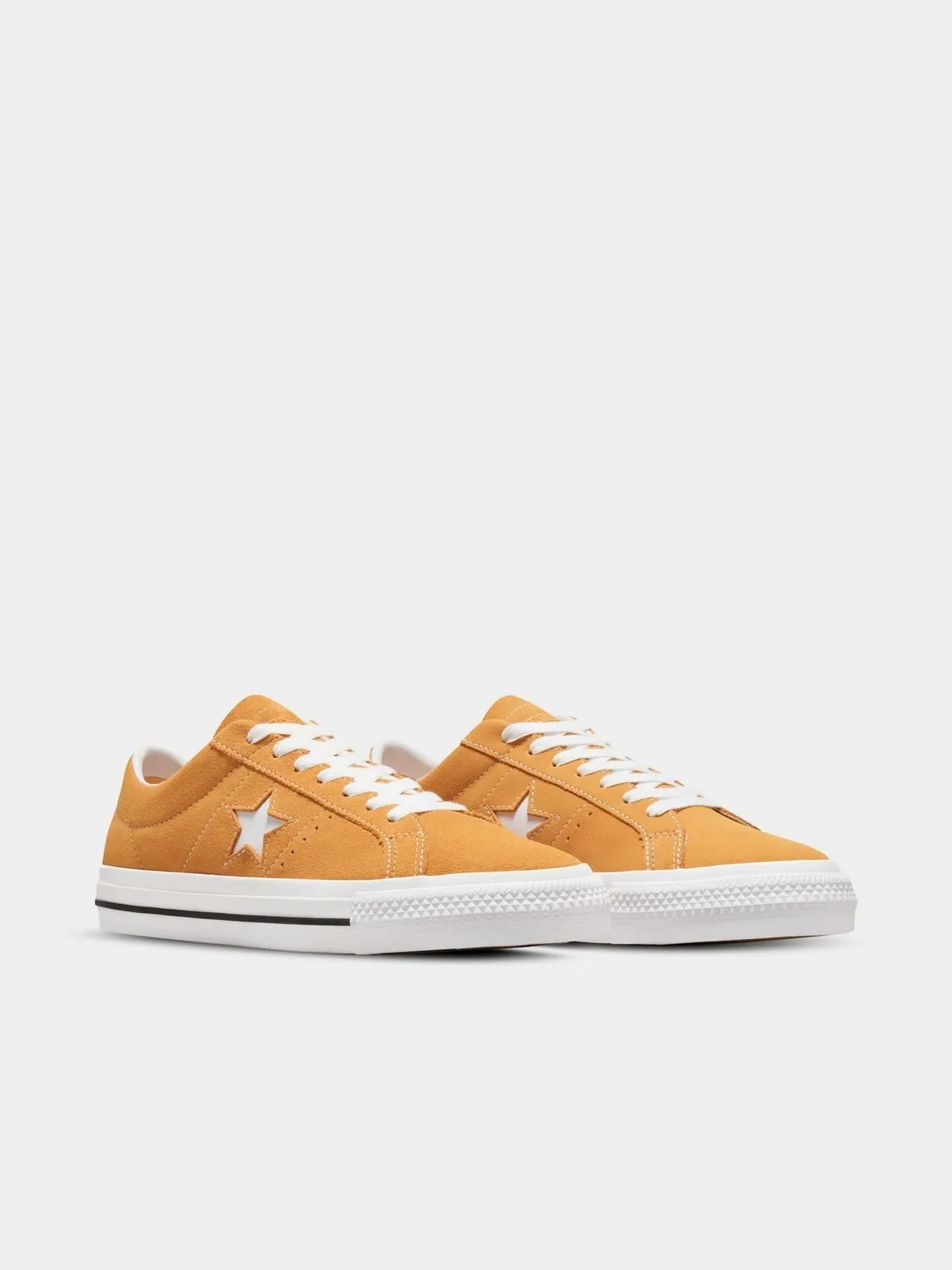 Converse Men's One Star Pro Yellow Sneaker