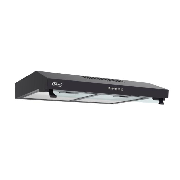 Defy 60cm Black Extractor - DCH60B