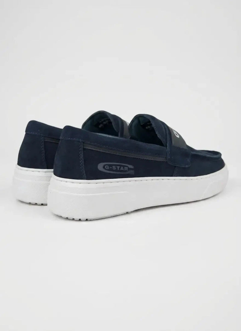 G-Star RAW Straker Nubuck Shoe Dark Nav