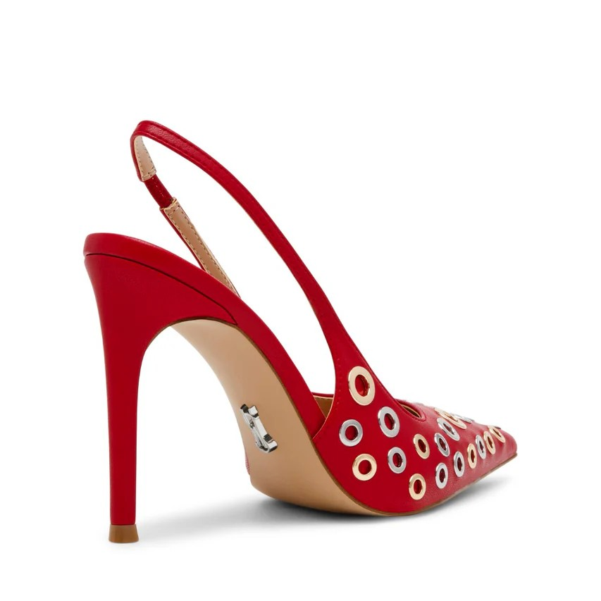 Steve Madden Alchemy Red Silver Gold