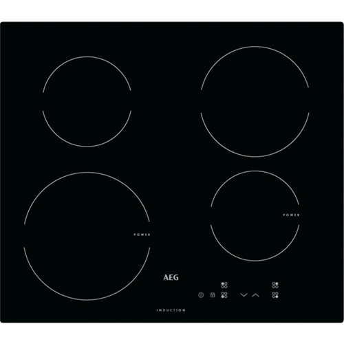 AEG 60cm Black Induction Hob – HK604200IB