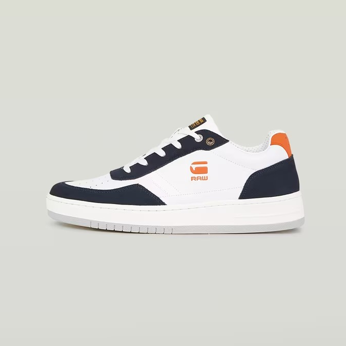G-STAR RAW ARC LEATHER BLOCKED SNEAKERS