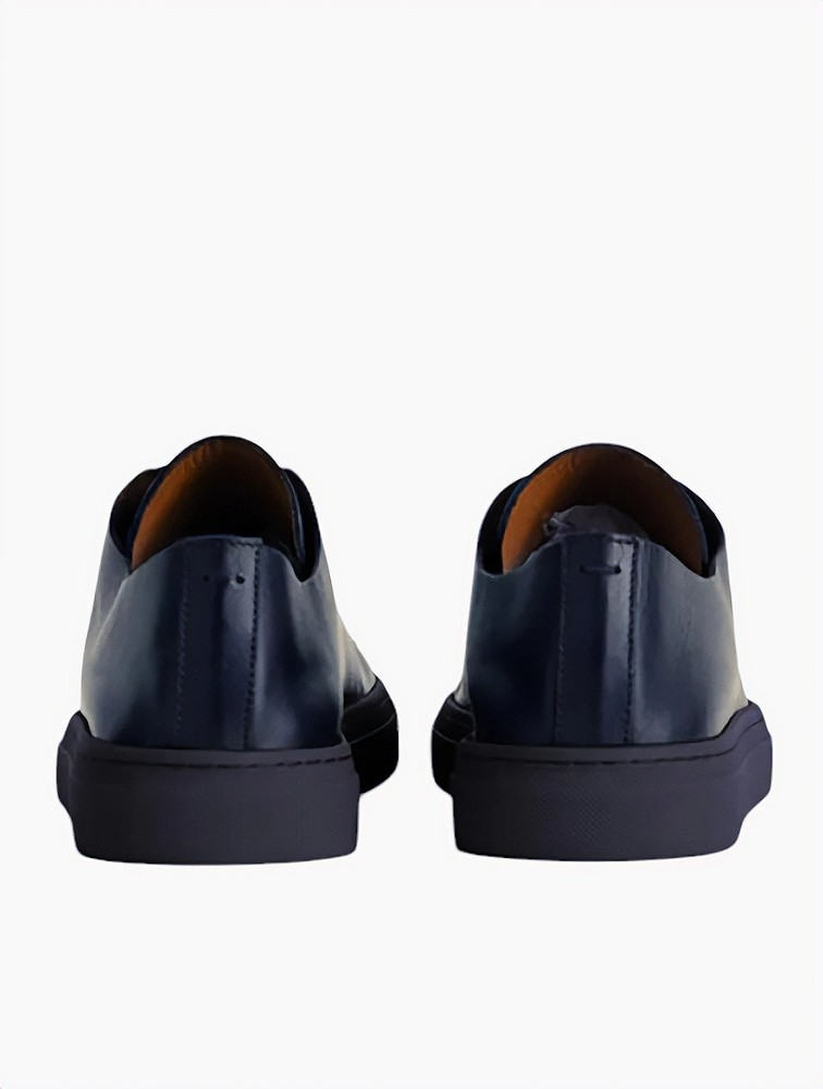 Polo Navy Flexible Bucket Sole Classic Sneaker