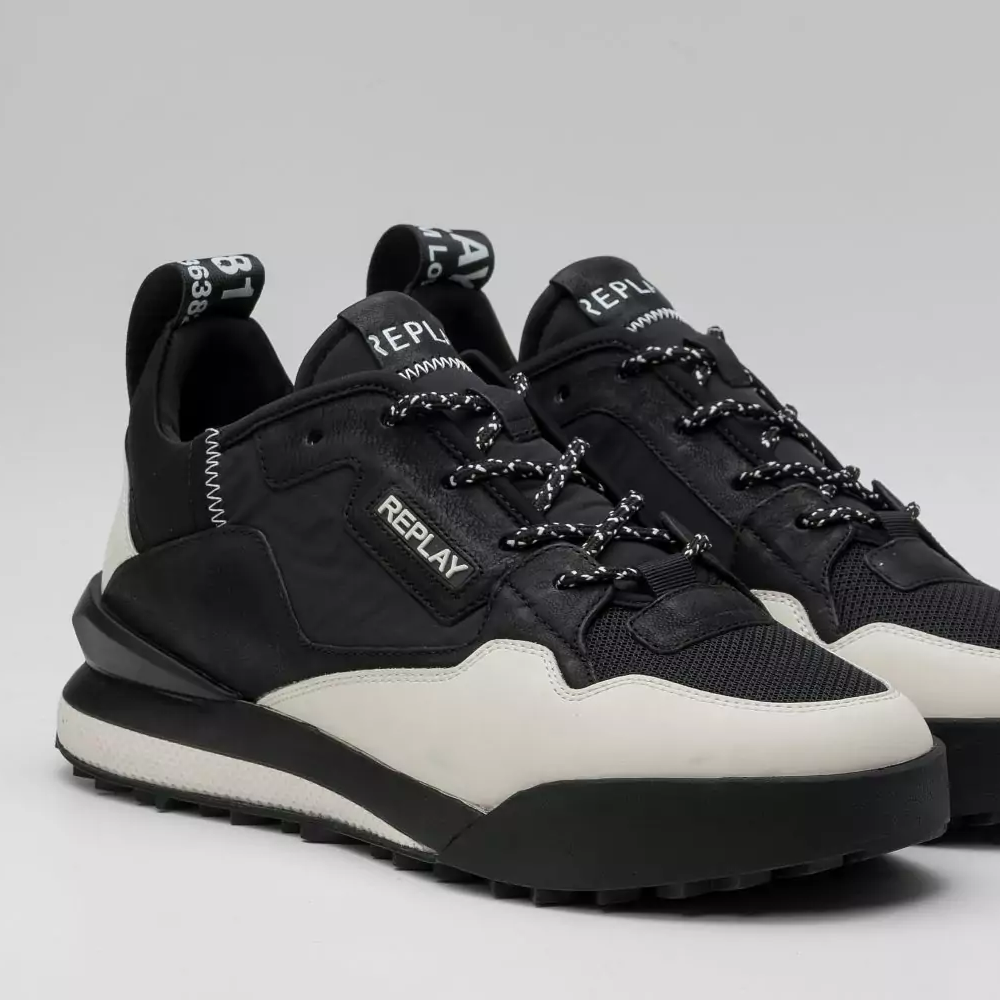 Replay - Men’s Field Twin lace up sneaker