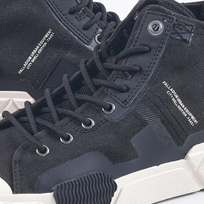 PALLADIUM ACE CITY SHELL CHUKKA 2 - Black