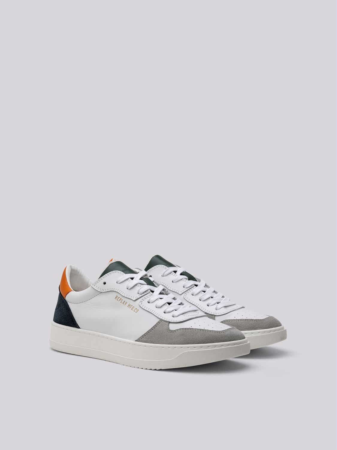 Replay Reload Heart color-block matched sneakers