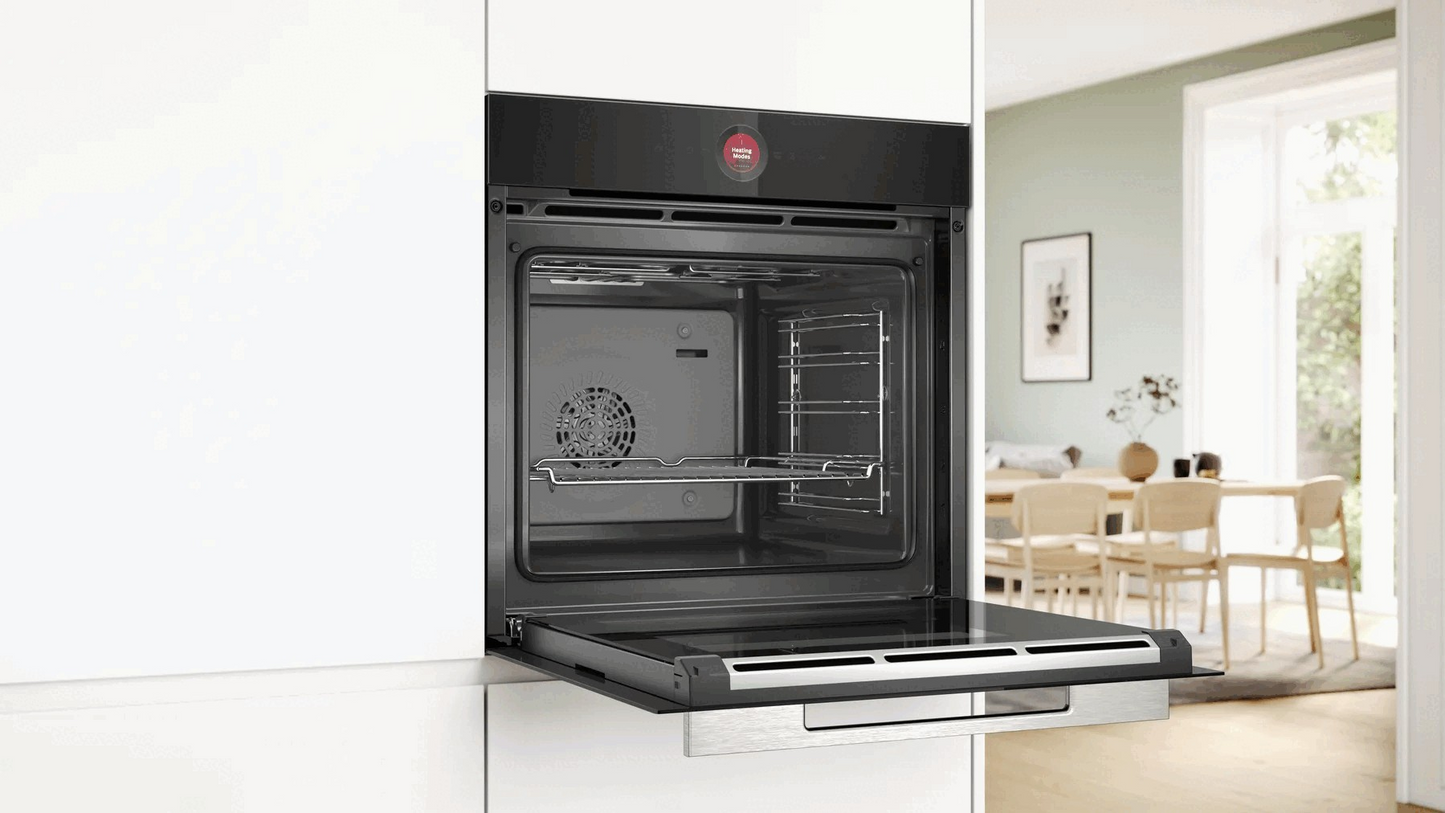 Bosch Series 8 60cm Built-In Black Oven – HBG7341B1M