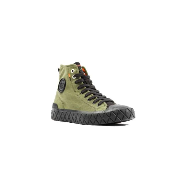 PALLADIUM - PALL ACE CVS MID - OLIVE NIGHT/BLACK