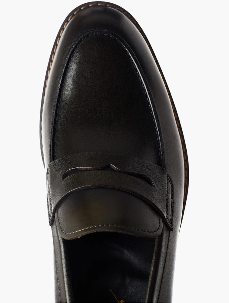 Polo Olive Basic Penny Loafers