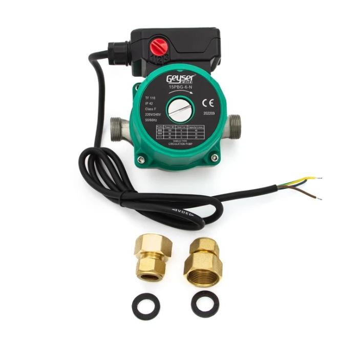 GEYSERWISE CIRCULATING PUMP 220V FOR PUMPED SOLAR SYSTEMS GEY005G