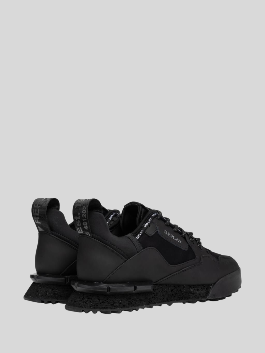 Replay Field Speed Pipe SA Black Sneakers