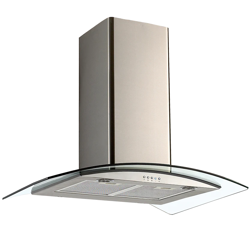 Defy 900mm Premium Curved Glass Cookerhood-DCH321