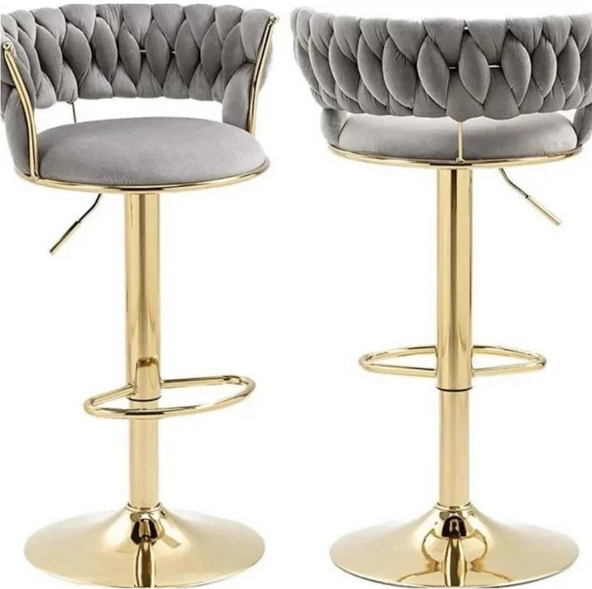 Foam Bar Stool - Grey